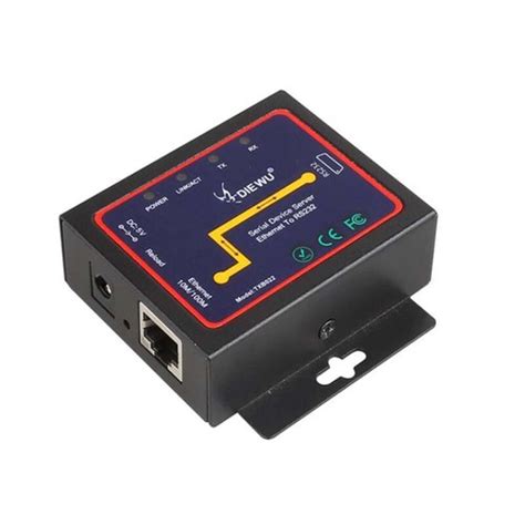 Buy Serial device server RJ45 to RS232 to TCPIP Ethernet Server ...