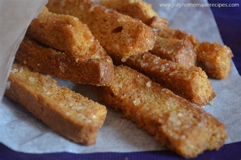 Cinnamon Sugar Bread Crust Treats, Leftover Cinnamon Sugar Breadsticks Recipe | Homemade Recipes