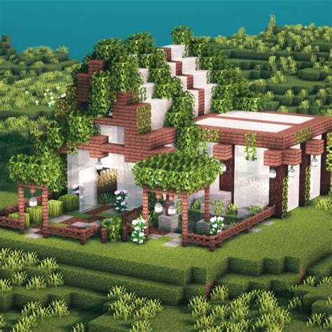 Image result for Minecraft Greenhouse Tutorials Small