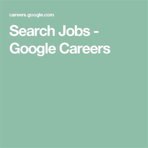 Search for your career at Google. Minimalist