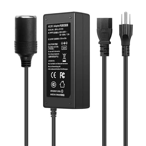 DC 12V 10A Power Supply AC to DC Converter 120V to 12V Converter with ...