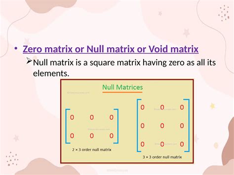 Image result for Types of Matrices
