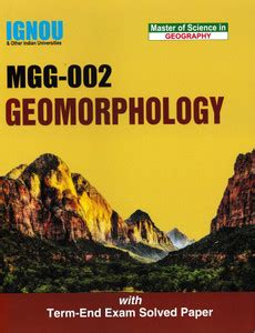 IGNOU MGG-002 (GEOMORPHOLOGY) REFERENCE/GUIDE BOOK: Buy IGNOU MGG-002 ...