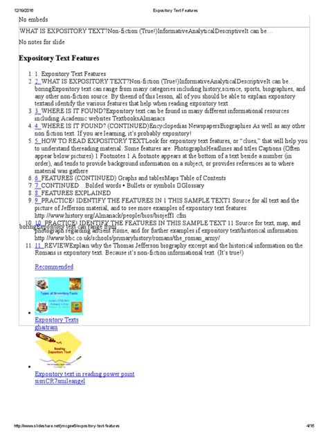 Image result for Expository Text Features