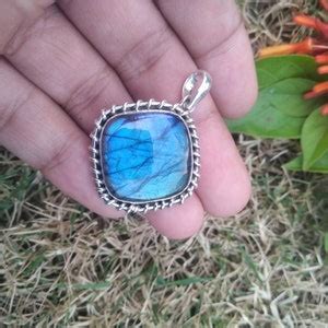 Buy Labradorite Pendant 925 Silver Pendant Statement Pendant Gift for ...