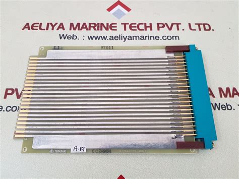 Terasaki ecz-951 pcb card k/76z/999-001a – Aeliya Marine Tech