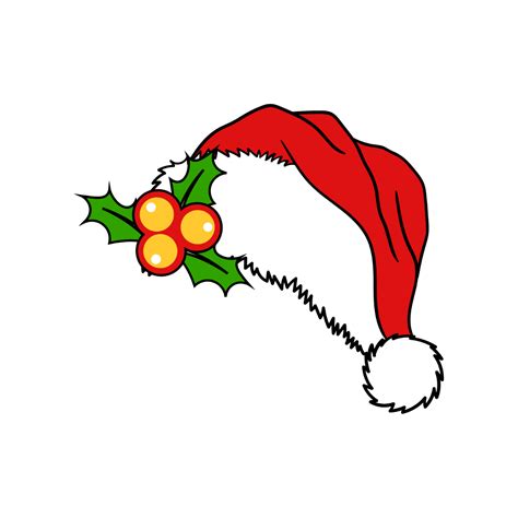 Free Santa Hat Vector Clipart (PNG, SVG) to Edit Online
