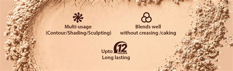 Buy COLORESSENCE Matte Bronzer Contour Powder Natural Highlighter for ...