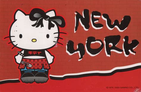 My Awesome Postcard Blog: New York Postcards, Part 4 - Hello Kitty