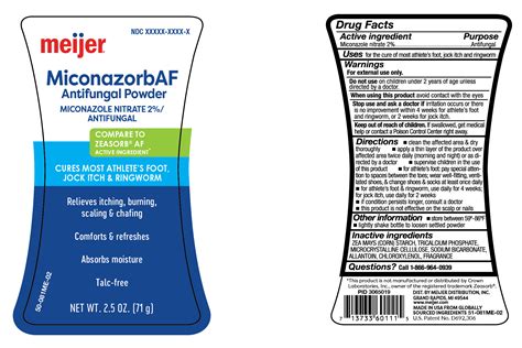 DailyMed - ANTI-FUNGAL POWDER MICONAZOLE NITRATE- miconazole nitrate powder
