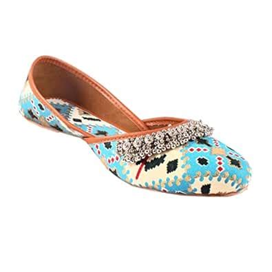 Babbotty Women's Jutti with Payal | Mojari | Bellies | Jutiya | Ladies ...