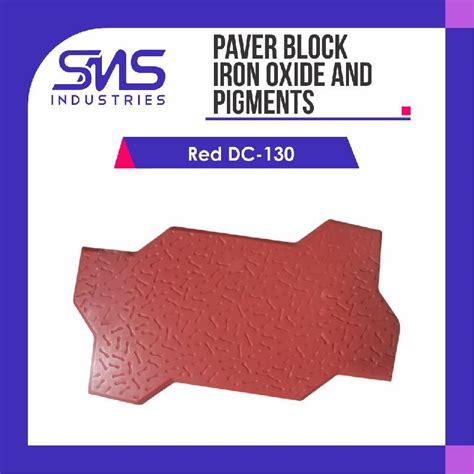 Red Dc-130 Paver Block Iron Oxide Pigment Manufacturer, Supplier from ...