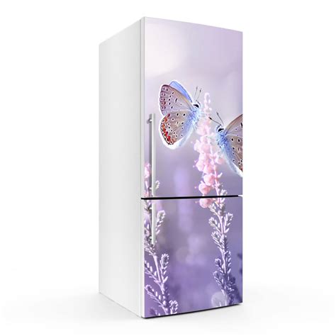 Colourful Butterfly Art Self Adhesive Sticker For Refrigerator ...