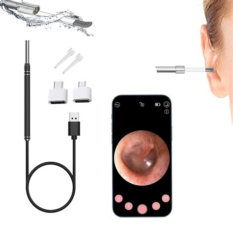 Buy DAKSENG Ear Camera Wax Removal Endo with Wax Remover Tool,1080 HD ...
