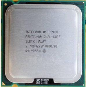 Intel E-5400 2.7 GHz Upto 2.7 GHz LGA 775 Socket 2 Cores 2 Threads 2 MB ...