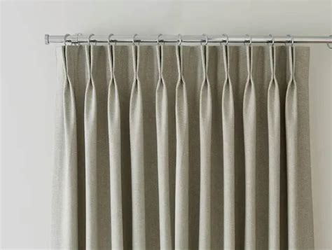Extra Wide Double Pinch Pleated Faux Linen Curtains 28 - Etsy