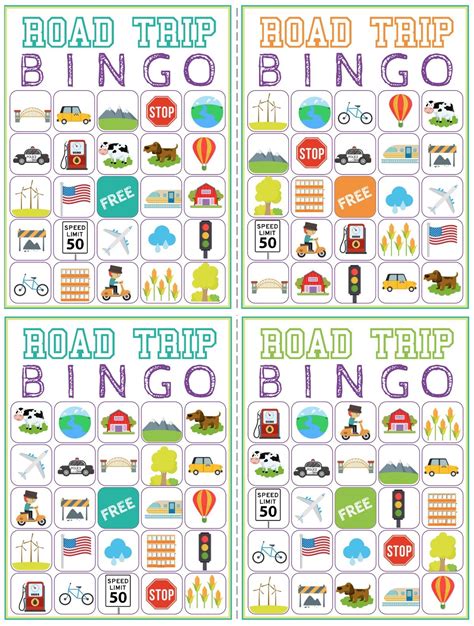 FREE Car Bingo Printable | Road trip activities, Road trip bingo ...