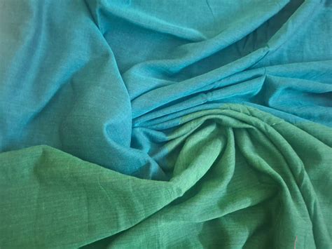 Peacock Blue Plain Mul Cotton – Daksha by Prathima