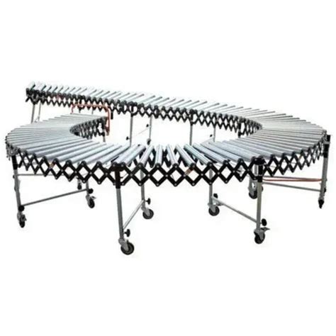 Buy Flexible Roller Conveyor Online - Best Price, 1150mm Length, 100kg ...