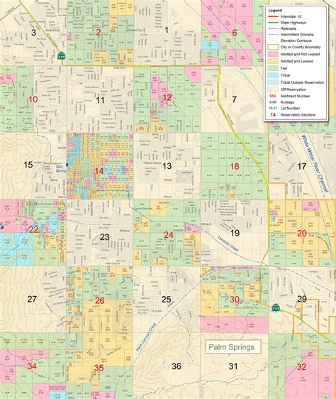Large Palm Springs Maps for Free Download and Print | High-Resolution ...