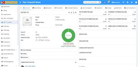 How to add IPD patient? - Smart Hospital : Hospital Management System ...