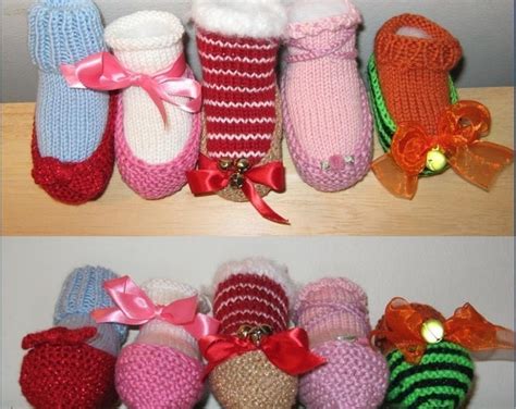 Image result for Bootie Slipper Knitting Pattern