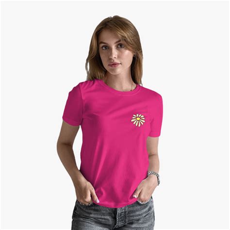 Daisy T Shirt - Daisy Flower T Shirt - Organic Womens Graphic T-Shirt ...
