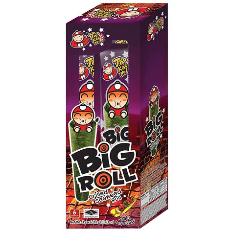 Buy Crispy Seaweed Snack Roll by Tao Kae Noi | BBQ Thai Seaweed Sheets ...