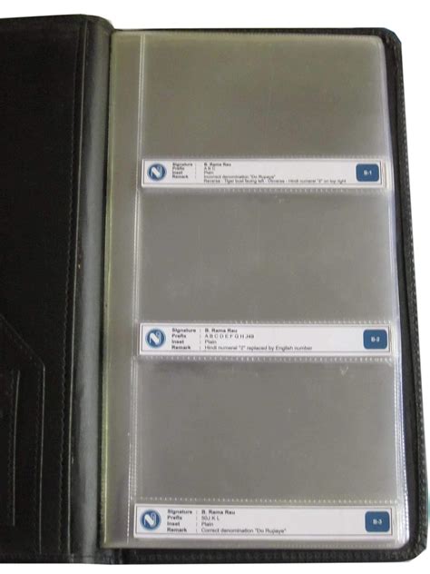 nawkaar9 two rupee organized currency note collection album with ...