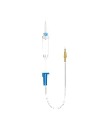 V SURZ Disposable Non-Vented IV Infusion Set – Sterile, Non-Toxic ...