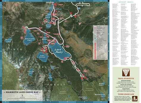 Explore Activities & Local Businesses Via Mammoth Lakes Map | Visit Mammoth