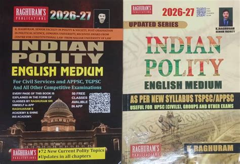Indian Polity 2026-2027 By Raghuram Sir For APPSC,TGPSC & UPSC Exams[E ...