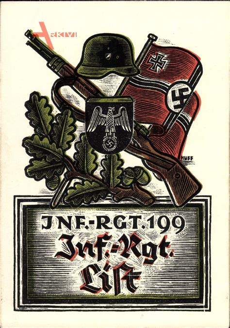 Infanterie Regiment 199 List, Deutsche Wehrmacht, II. WK | large