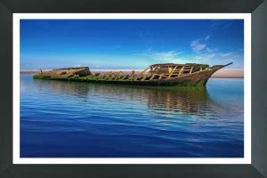 FRIZZY ARTS Sea Beach Scenery Wall Painting | Wall Art Painting for ...