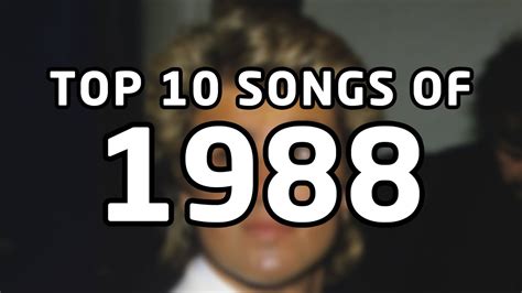 Top 10 songs of 1988