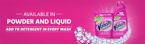 Vanish All in One Powder Detergent Booster - 200 g | Removes Stains ...
