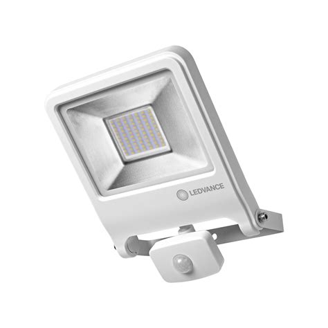 LEDVANCE LED Außenstrahler Endura Flood Sensor 50W/3000K IP44 4000lm ...