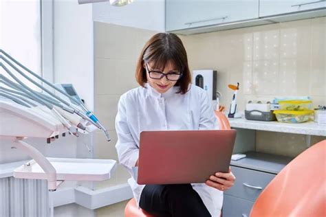 Image result for Dentists Using Computer