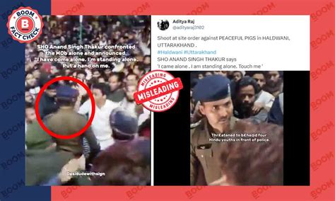 Video Of Policeman Being Heckled By Mob In MP Shared As Uttarakhand | BOOM