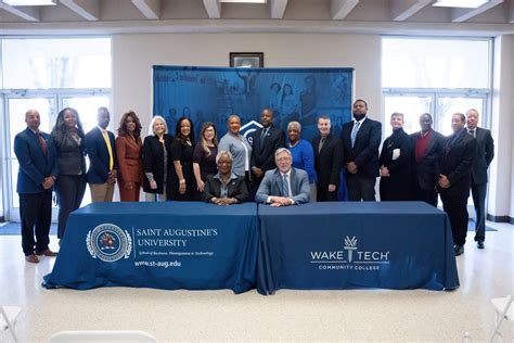 St Augustines + Wake Tech Partnership Signing-58-SharpenAI-Standard ...