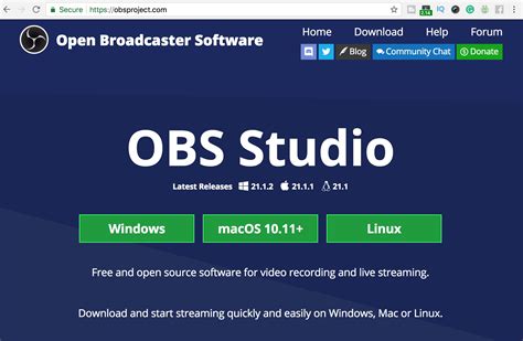 Image result for OBS Studio Install
