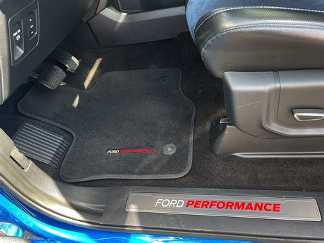 2015-2023 F150 OEM M-13086-FA Ford Performance Black Front Floor Mats ...