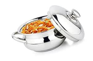 Buy CHAKMAK SAFRONI HANDI SINGLE medium Handi 2600 L (Steel, Non-stick ...