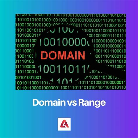 Domain vs Range: Difference and Comparison