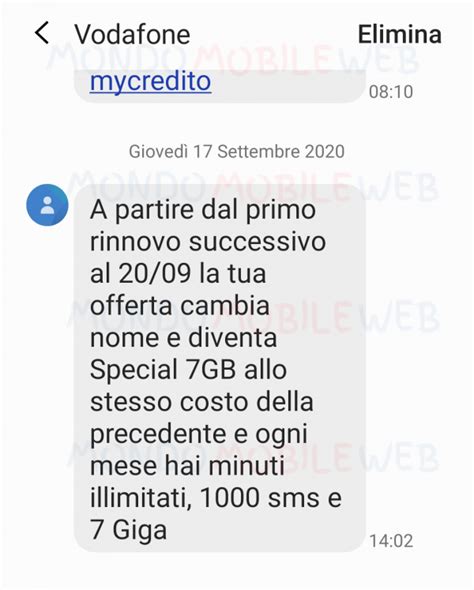 Ci sono nuove rimodulazioni Vodafone, ma stavolta è una buona notizia