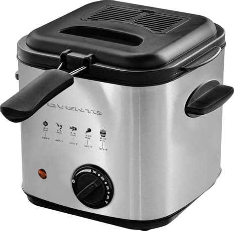 OVENTE Electric Deep Fryer 1.5 Liter Capacity, Lid India | Ubuy