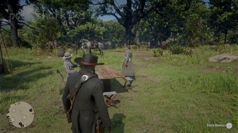 RDR2 - Edith Downes in camp. - YouTube