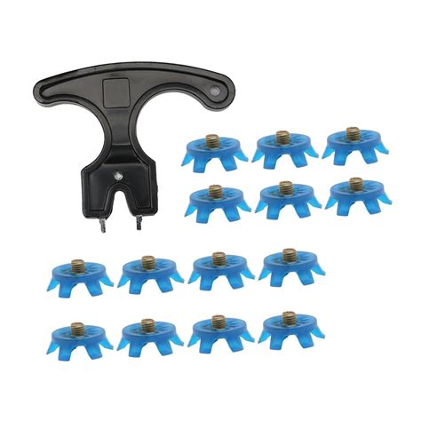 Enaskhi Golf Shoe Spikes Golf Practice Accessories Soft with Golf Shoes ...