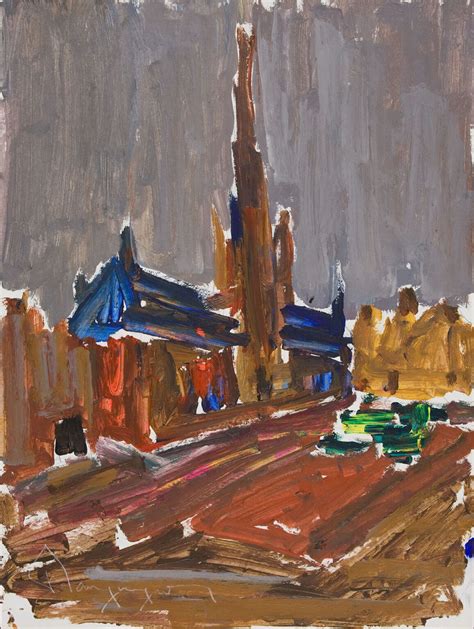 Evening, Antwerp - Paul-Henri Bourguignon