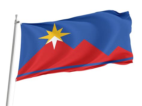 Pocatello Idaho Flag Unique Design Print Double Seams - Etsy